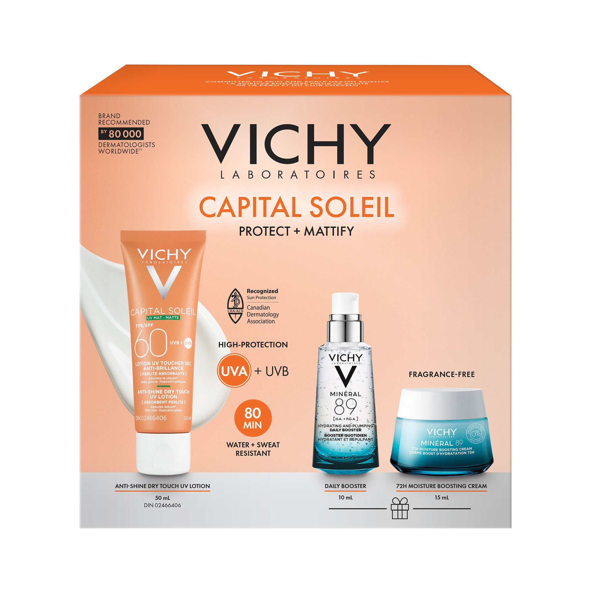 Capital Soleil Protect & Mattify Kit | UV Protection | Vichy Canada